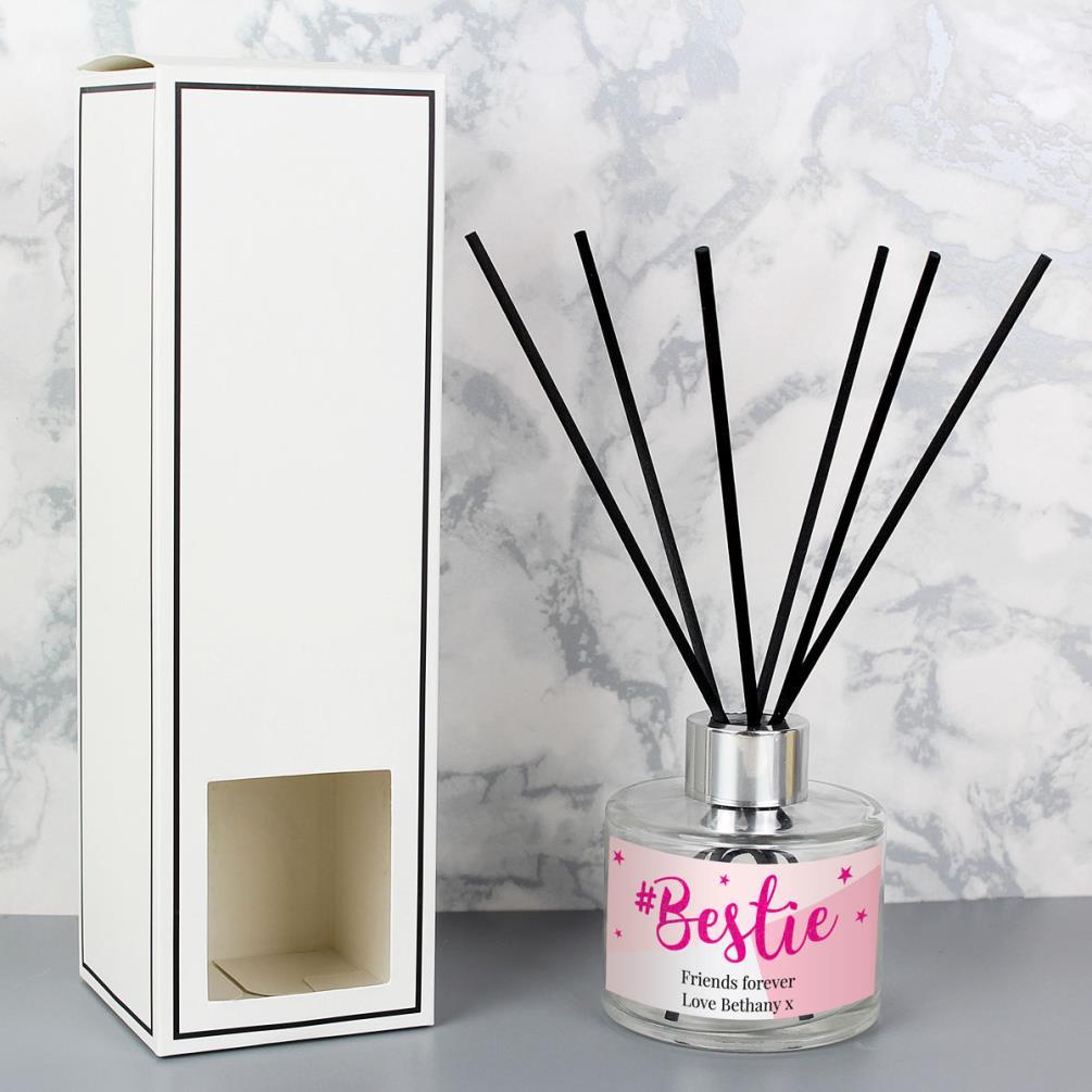 Personalised #Bestie Reed Diffuser Extra Image 1